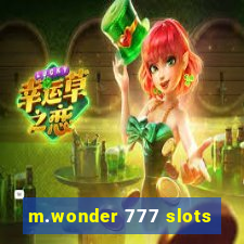 m.wonder 777 slots